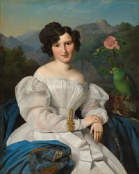 Széchenyi grófné, 1828