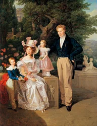 Theodor Joseph Ritter von Neuhaus követségi tanácsos (festmény, fa)