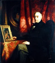 Nicolaus Hudtwalcker műgyűjtő portréja, 1852