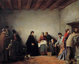 Piete hegye. Ferdinand Heilbuth festménye (1826-1889)