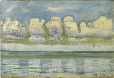Genfi-tó a svájci Jurával, 1909
