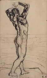 Férfi akt, Study for The Truth; Férfi akt, Tanulmány az igazságról, 1902 körül