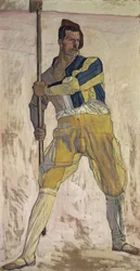 Alabárdos harcos, c. 1898.