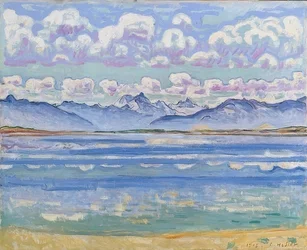 Weisshorn Montanából nézve. 1915