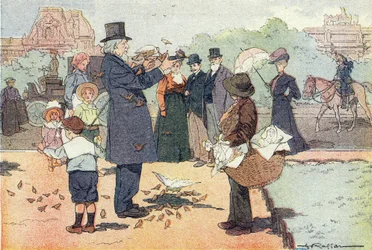 Tuileriák nyilvános kertje Párizsban, Imagier de l