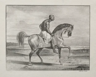 Afrikai lóháton, 1823.