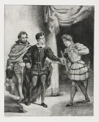 Hamlet: Hamlet és Guildenstern, 1834.