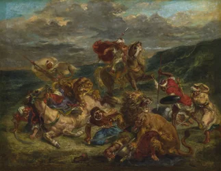 Oroszlánvadászat, 1860-61
