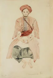 Fezi kereskedő, 1832 körül