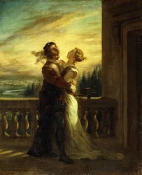 Rómeó és Júlia búcsúja, 1845