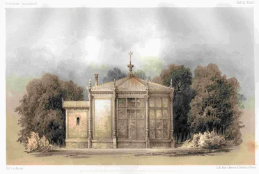 Berlin Schloss Glienicke kanáriház