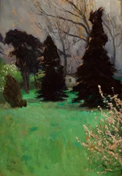 Park a Włochy-ban Krakkó mellett