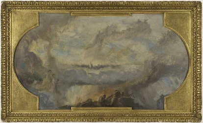 Vázlat a Petit Palais Északi Galéria számára: A francia forradalom (mennyezet)