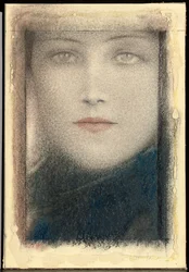 Egy nő feje, 1910 körül