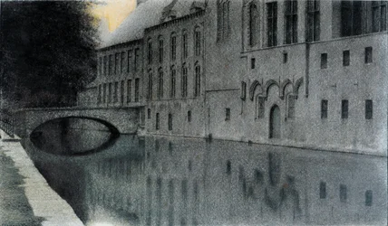 Szuvenír Flandriából. Egy csatorna, 1904.