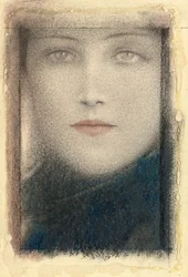 Egy nő feje, 1910 körül