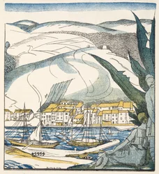 Antibes, a Gazette de Bon Ton, pub. 1920 (sablonnyomat)