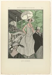 Napjaink divatja és modora, 1922, 5. rész: Versenyeken