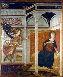 Annunciáció Máriának, részlet