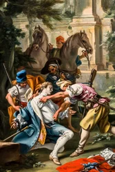 Rablótámadás, 1735/40 körül (festmény )