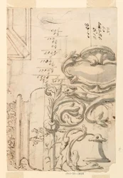 Rajz, vázlatok, 1750 körül