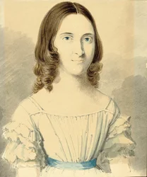 Christina Georgina Rossetti portréja