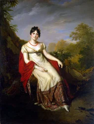 Josephine de Beauharnais portréja, 1812.