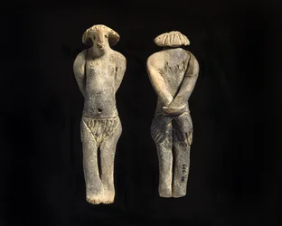 Exekrációs figura, Középbirodalom (agyag)