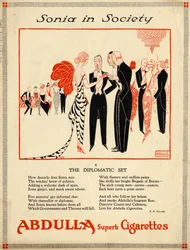Abdulla cigaretták, 1920-as évek