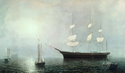 Starlight hajó, 1860 körül (olaj, vászon)