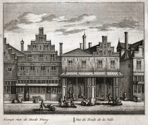 Delft, Hollandia. (metszet