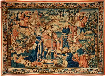 Flamand kárpit. 16. század.