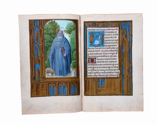 Fóliók a Rothschild Órakönyvből, Gent vagy Brugge, 1505 körül