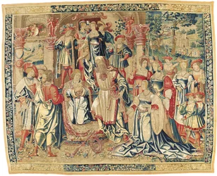 Franco-flamand bibliai kárpit, 1510-30 körül
