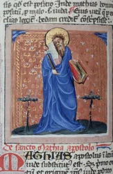 Gen 1111 oldal a Legenda Aurea-ból, Bruges, 1400-10