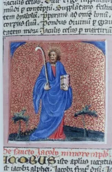 Gen 1111 oldal a Legenda Aurea-ból, Bruges, 1400-10
