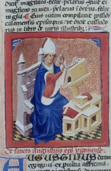 Gen 1111 oldal a Legenda Aurea-ból, Bruges, 1400-10