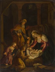 Születés, 1601-99 körül (olaj, vászon)