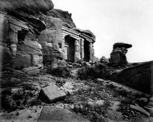 Gebel Silsileh, Egyiptom, 1878