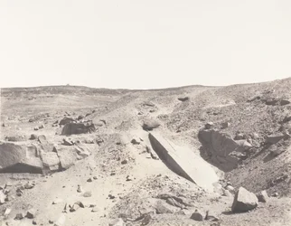 Aswan Syene, Granite Quarries - Ancient Extraction System, 1851-52, nyomtatott 1853-54.
