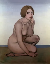 Guggoló fürdőző