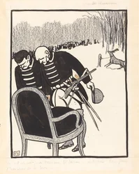 Nagy vadászok – A szarvas készen áll, 1903.