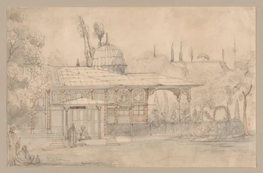 Pavilon a mecset közelében (recto)