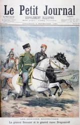Saussier francia és Dragomirov orosz tábornok, 1895