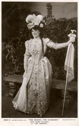 Jessie Millward brit színésznő, 1906.