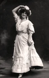 Marie Studholme 1875-1930, angol színésznő, 1900-as évek.