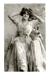 Marie Studholme 1875-1930, angol színésznő, 1900-as évek.