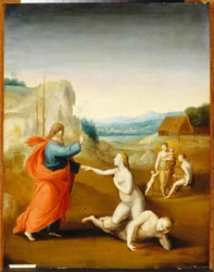 Éva teremtése, 1510 körül (olaj, fa)
