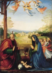 A betlehemes (olaj a panelen)
