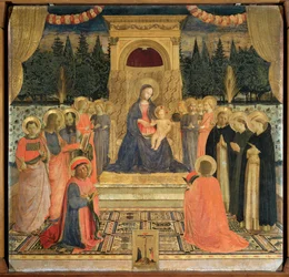 Szent Márk oltárképe, c. 1438-1440 (tempera a panelen)
